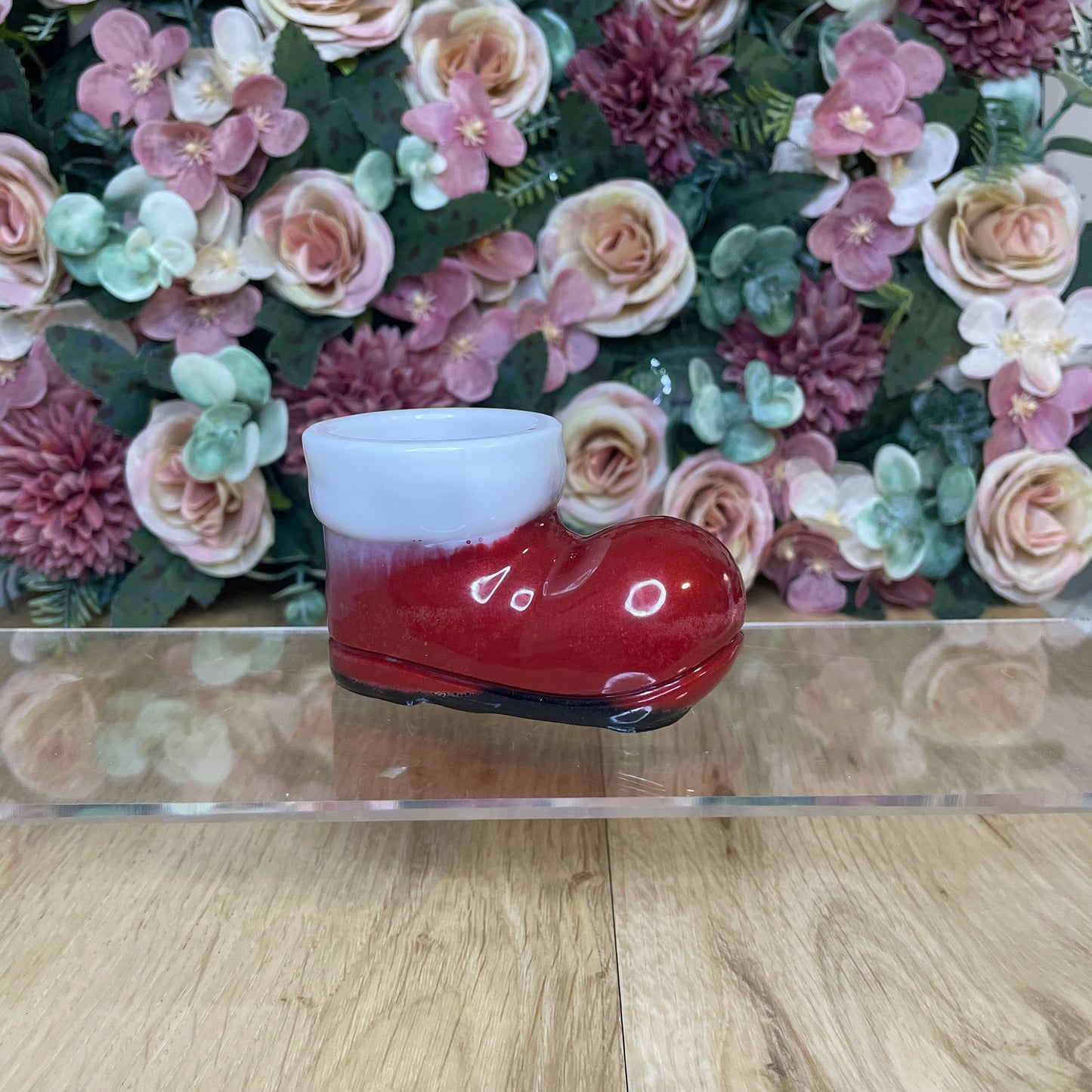 Teelichthalter Stiefel