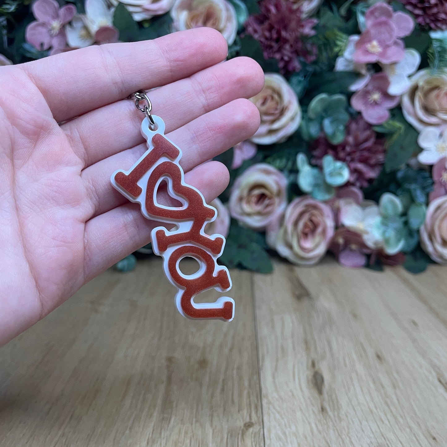 Schlüsselanhänger "I Love you" in verschiedenen Designs