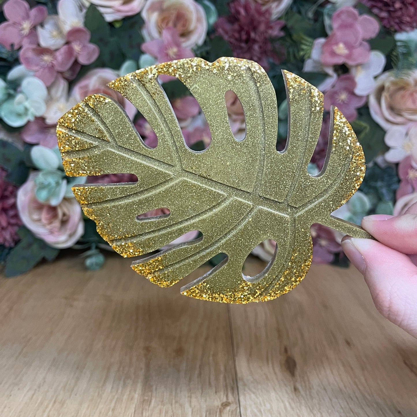 Tropenblatt Untersetzerin verschiedenen Designs