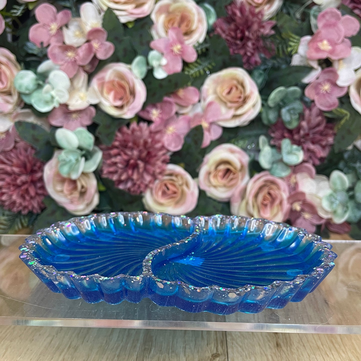Muschel Tablett in verschiedenen Designs