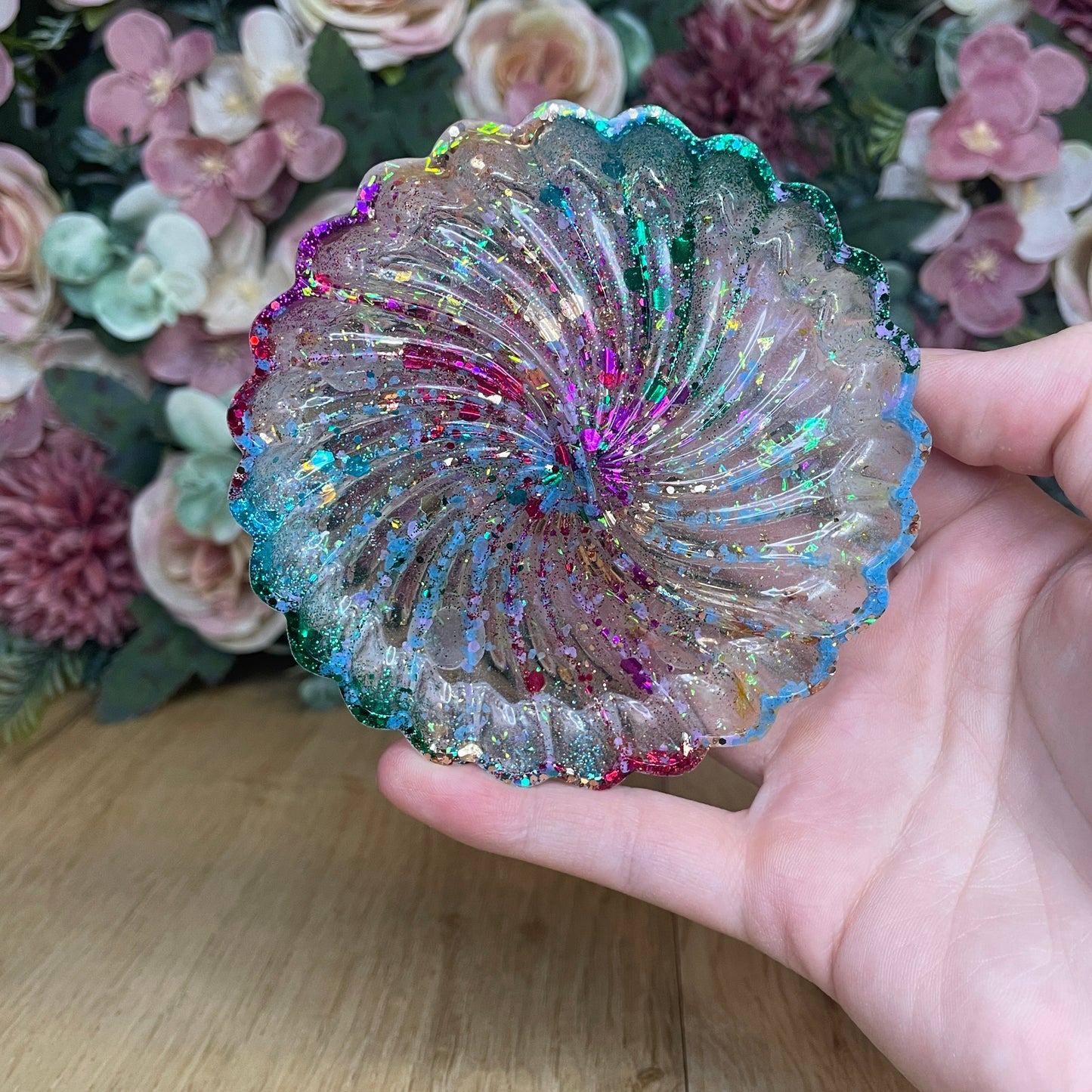 Muschel Schale Rund in verschiedenen Designs