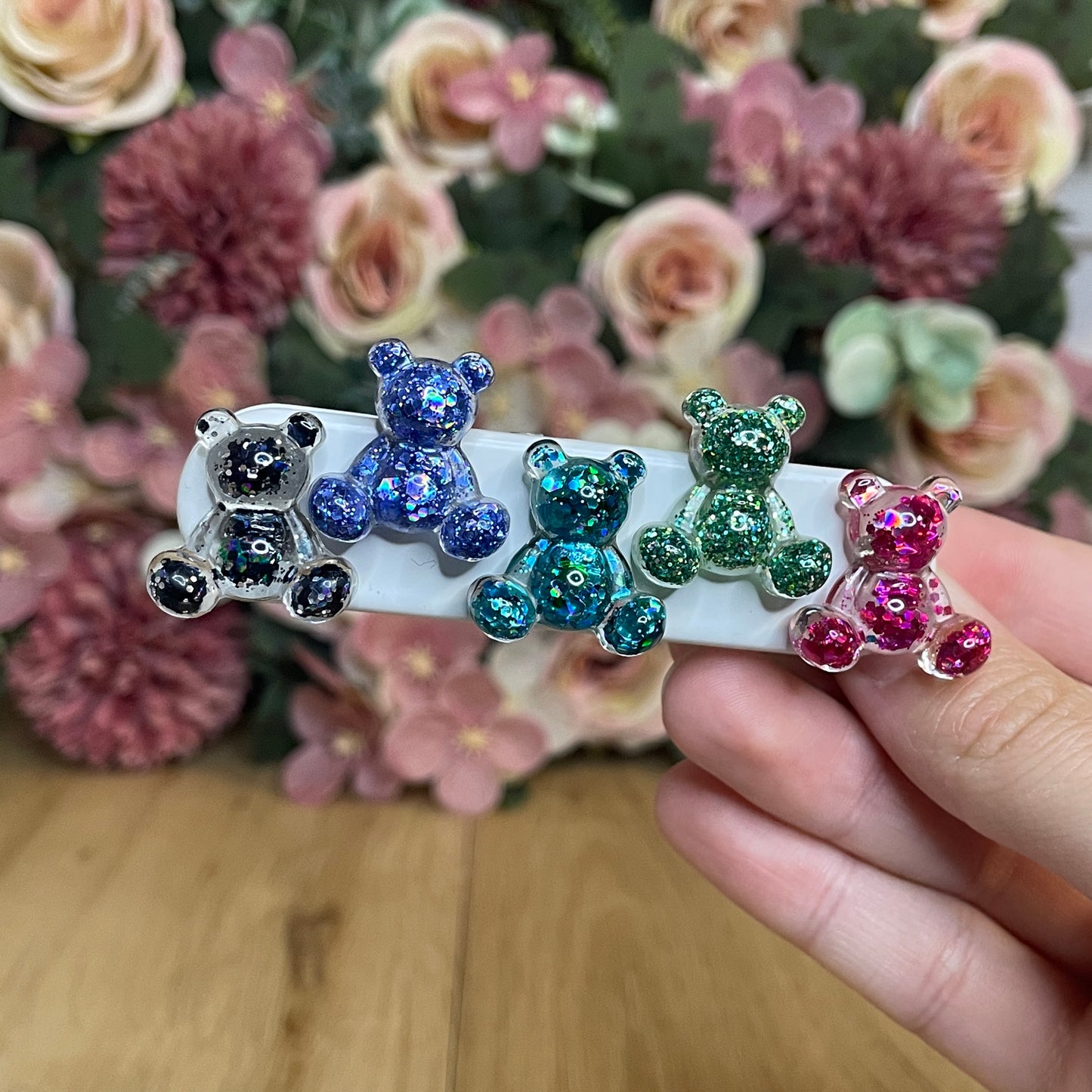 Teddybärchen Magnet Set 5 Stück
