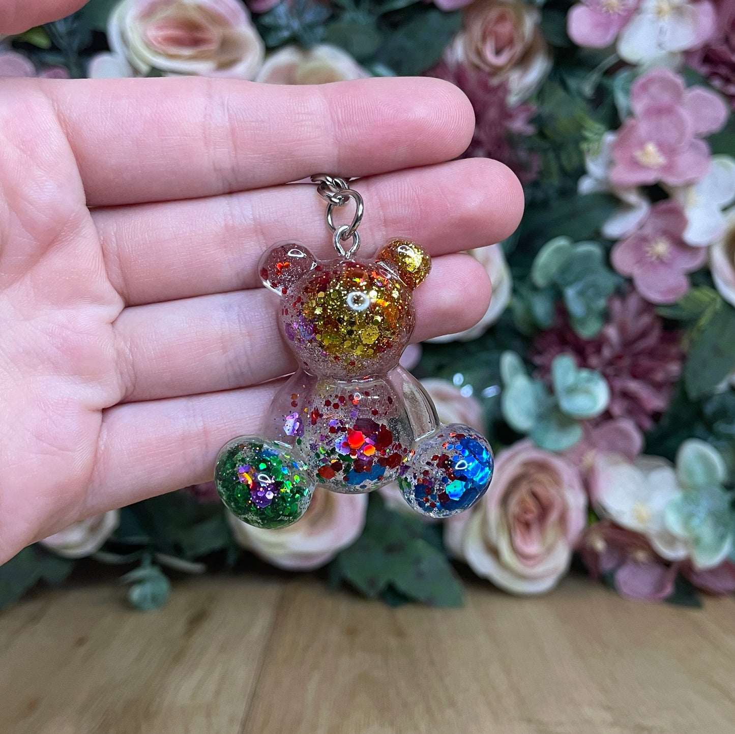 Schlüsselanhänger Bärchen in verschiedenen Designs