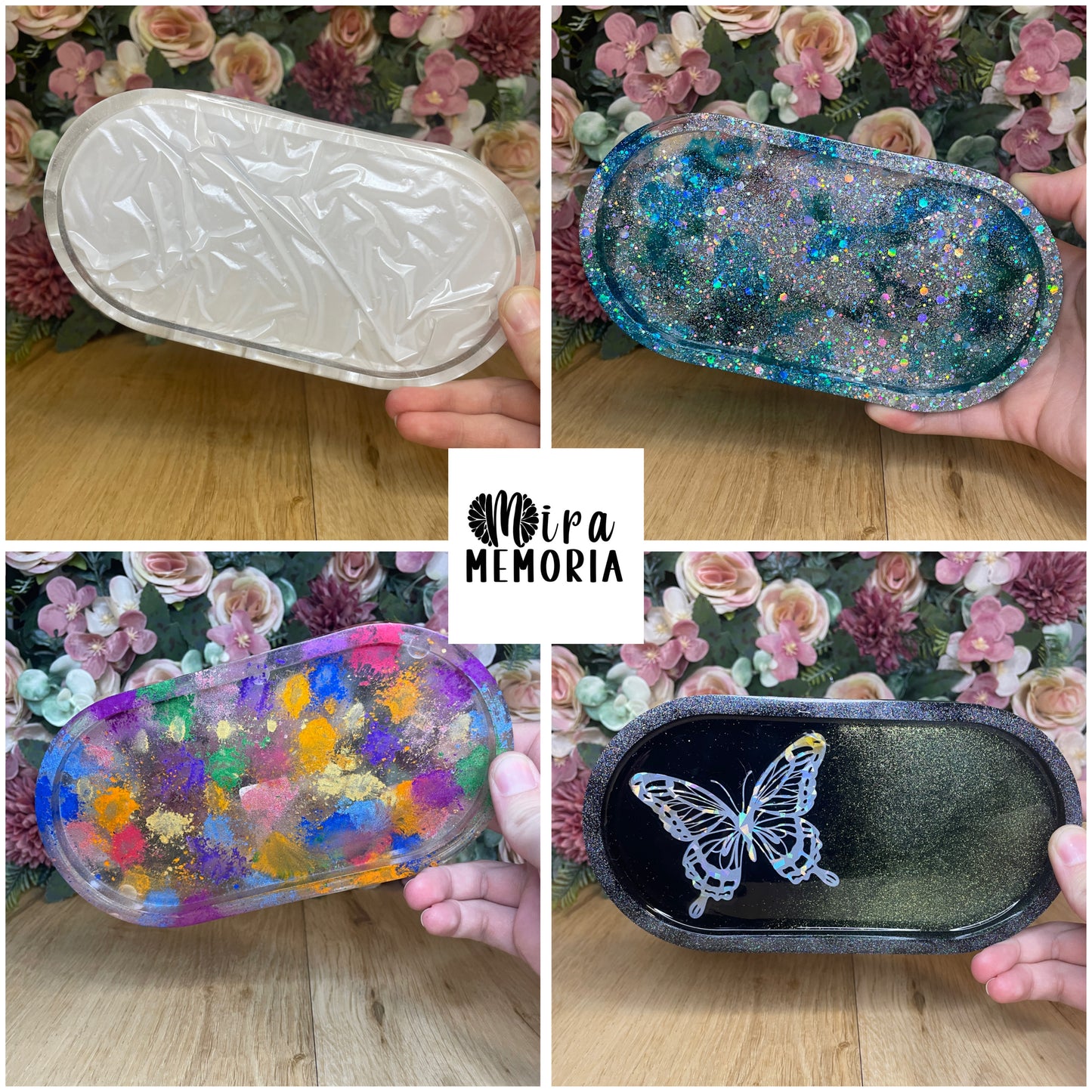 Ablagetablett in verschiedenen Designs