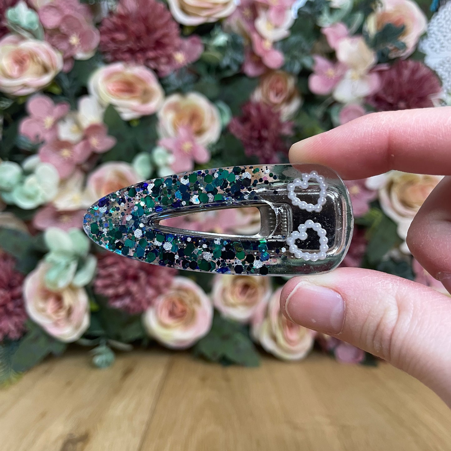 Haarklammern in verschiedenen Designs