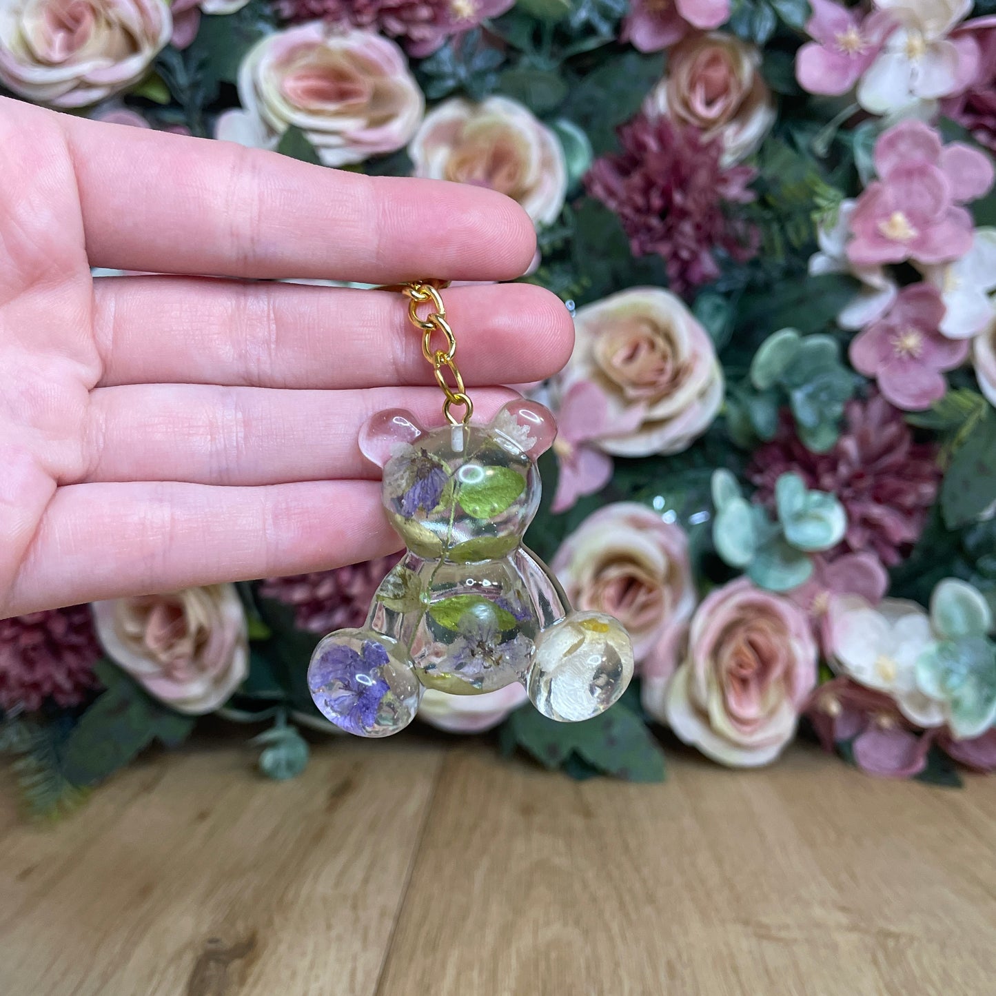 Schlüsselanhänger Bärchen in verschiedenen Designs