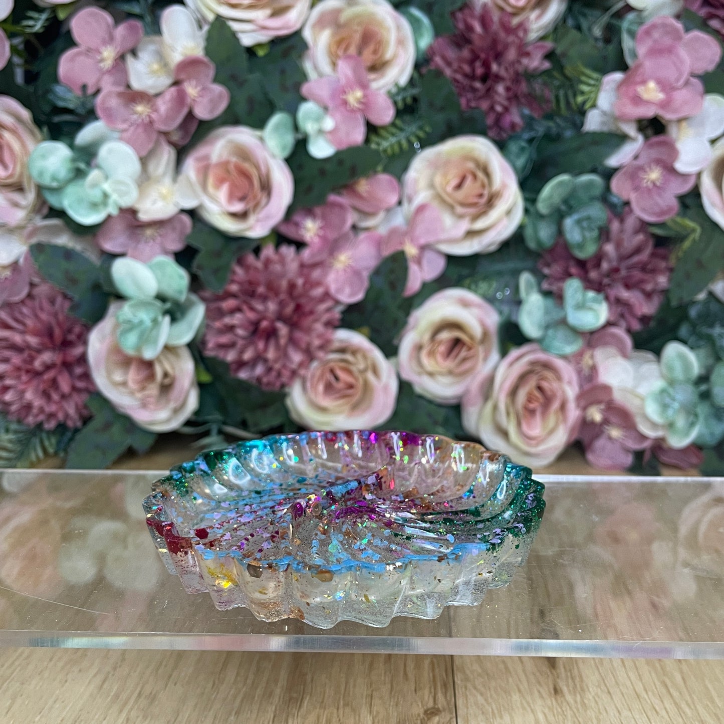 Muschel Schale Rund in verschiedenen Designs