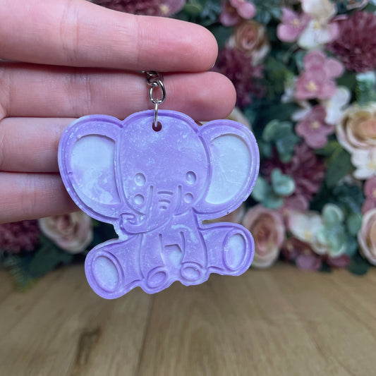 Schlüsselanhänger Elefant in verschiedenen Designs