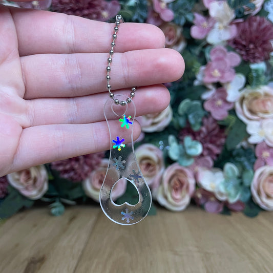 Einkaufswagenlöser Rund mit Herz in verschiedenen Designs
