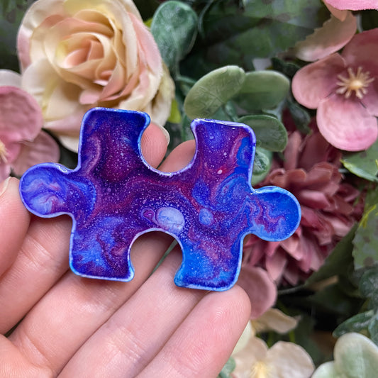 Puzzleteil Magnet