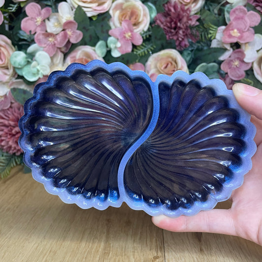Muschel Tablett  in verschiedenen Designs