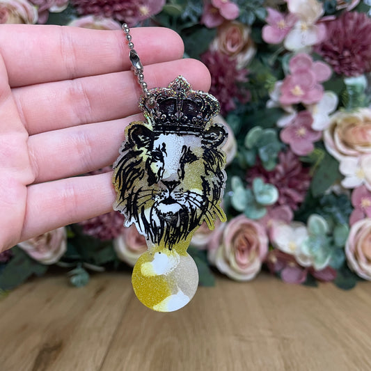 Einkaufswagenlöser Löwe mit Krone in verschiedenen Designs